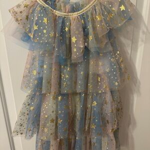 Lola & the Boys Starry Layered Tulle Dress